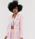 Collusion Utility Blazer - Pink