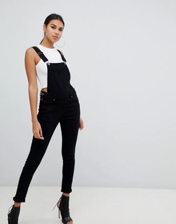 Liquor N Poker Skinny Overall - Black