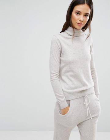 Les 100 Ciels Promduti Cashmere Turtleneck - Gray