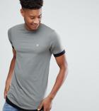 Le Breve Tall Double Layer T-shirt - Black