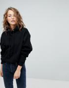 Weekday Hooded Sweatshirt - Black