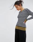 Warehouse Breton Stripe Sweater - Multi