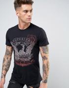 Diesel T-diego Eagle T-shirt - Black