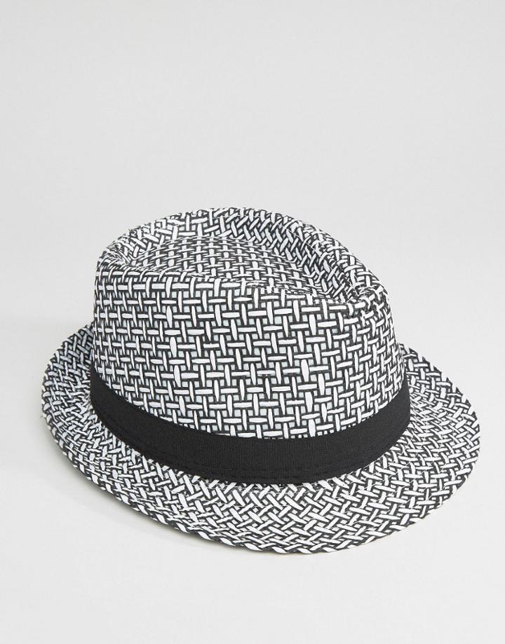 7x Straw Hat - Black
