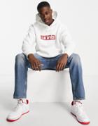 Levi's Hoodie With Boxtab Logo In White