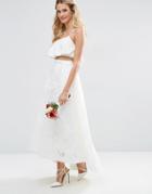 Asos Bridal Full Lace Prom Skirt - Ivory