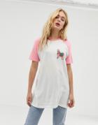 Vero Moda Llama T-shirt - White