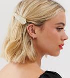 Glamorous Exclusive Faux Mother Of Pearl Hair Clip