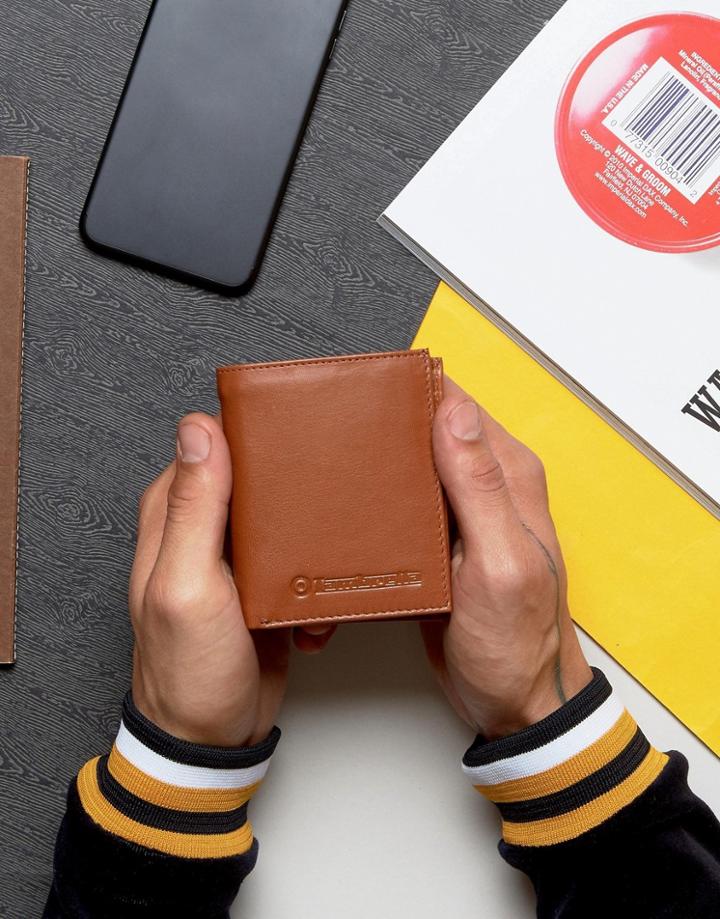 Lambretta Card And Coin Pocket Wallet - Tan