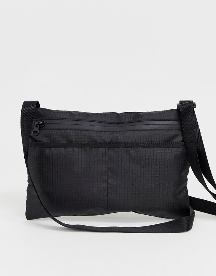 Weekday Avalon Crossbody Bag In Black