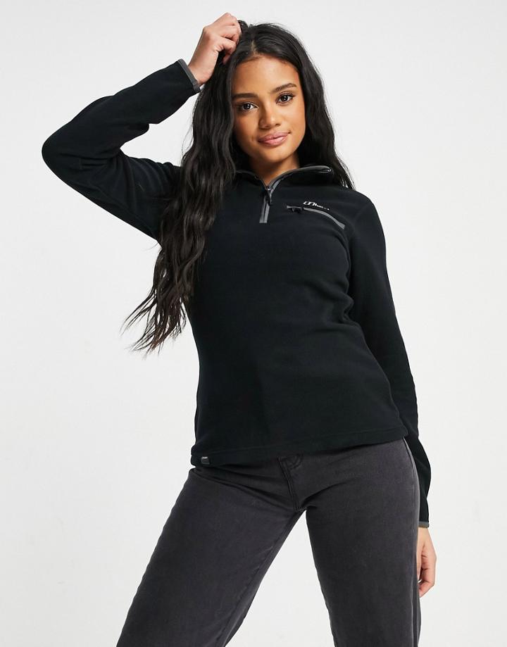 Berghaus 2.0 Prism Half Zip Fleece In Black