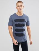 Troy Print T-shirt - Blue