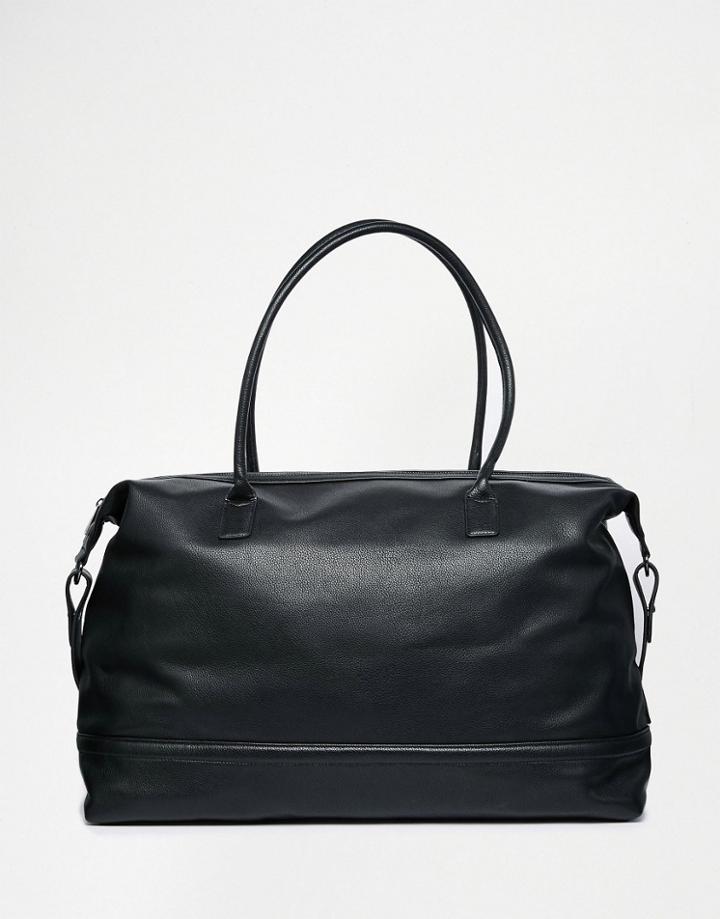 Asos Carryall In Black - Black
