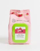 Yes To Watermelon Super Fresh Facial Wipes 40ct-clear