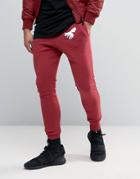 Abuze London Ldn Wasp Joggers - Red