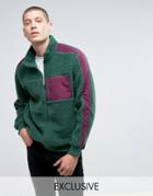 Puma Borg Jacket In Green Exclusive To Asos 57658401 - Green