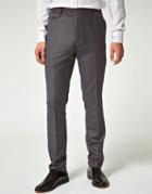 Asos Slim Fit Smart Pants - Gray