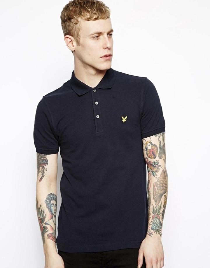 Lyle & Scott Vintage Polo With Eagle Logo