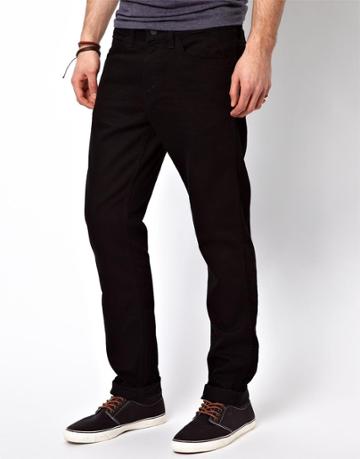 Levis Line 8 Jeans 510 Skinny Fit Black 3d Wash