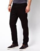Levis Line 8 Jeans 510 Skinny Fit Black 3d Wash