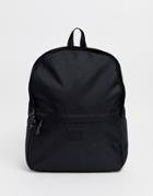 Asos Design Backpack In Black With Puller - Black