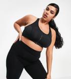 Simply Be Active Longline Crop Top In Black