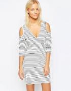 Isla Upstaged Dress In White