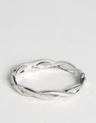 Designb Link Bangle Bracelet - Silver