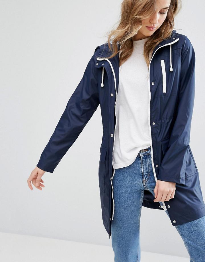 Oasis Raincoat - Navy