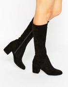 Asos Cameron Knee High Boots - Black