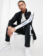 Reebok Te Linear Logo Track Jacket In Black