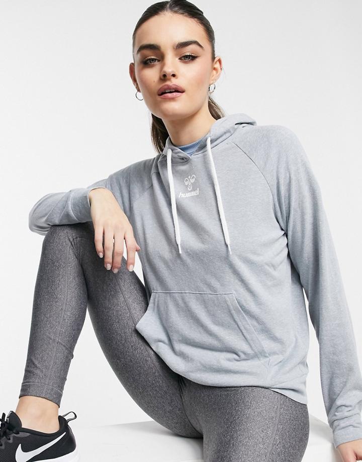 Hummel Peyton Hoodie In Pale Green