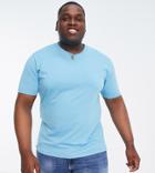 Le Breve Plus Muscle Fit T-shirt In Pale Blue
