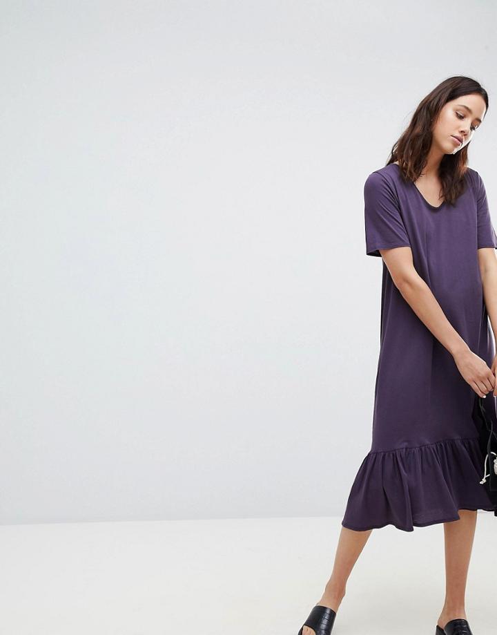 Kowtow Building Block Midaxi Dress - Purple