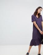 Kowtow Building Block Midaxi Dress - Purple
