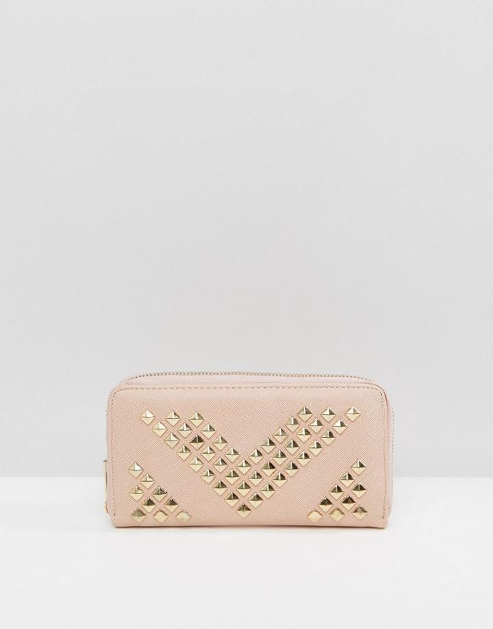 Yoki Fashion Studded Purse - Pink