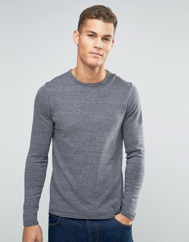 Esprit Crew Neck Sweater - Gray