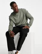New Look Sweat In Khaki - Part Of A Set-green