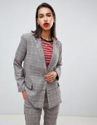Sofie Schnoor Checked Blazer - Gray