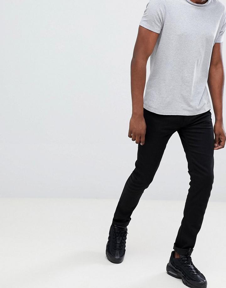 Replay Jondrill Skinny Stretch Jeans In Black - Black