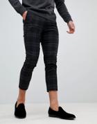 Only & Sons Cropped Tapered Smart Pants - Black