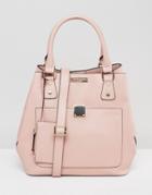 Carvela Bucket Bag With Hardware Detail - Pink