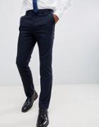 New Look Smart Slim Pants In Navy - Navy