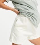 Urban Bliss Maternity Turn Up Shorts In Yellow