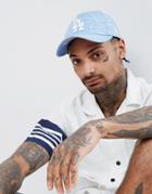 New Era 9forty La Dodgers Adjustable Baseball Cap Engineered Fit Jersey - Blue