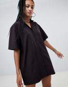 The Ragged Priest X Betsy Johnson Shirt Dress With Embroidery - Red