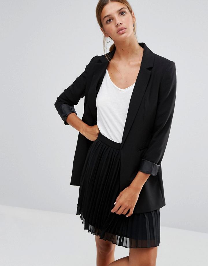 New Look Longline Jacket - Black
