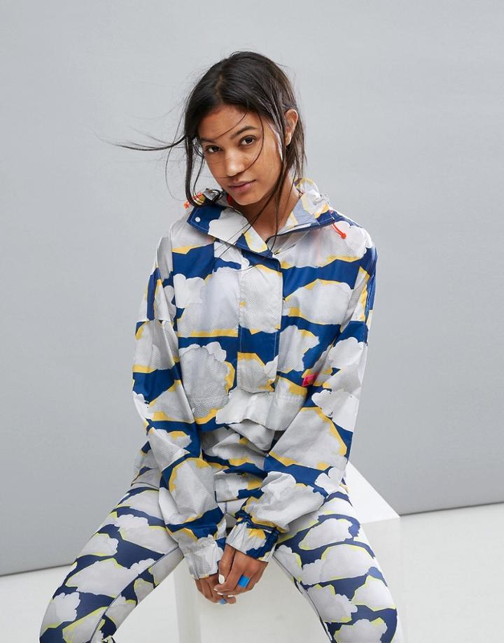Adidas Stella Sport Cloud Print Jacket - Multi