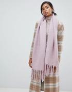 New Look Scarf In Lilac - Purple