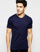 Selected Homme V-neck T-shirt - Navy